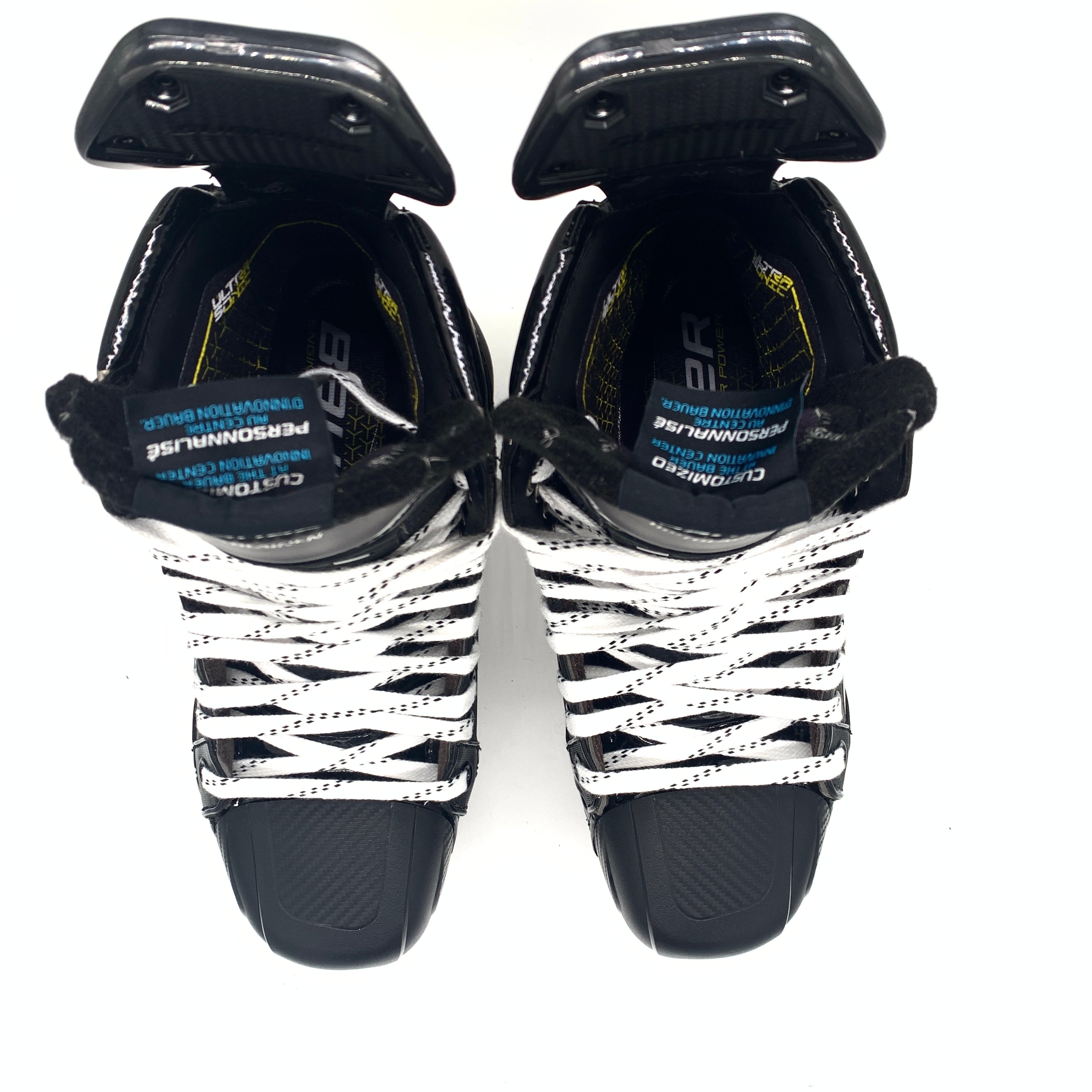 Bauer Supreme Ultrasonique - Nouveaux patins de hockey Pro Stock - Taille 10EE - Rasmus Ristolainen
